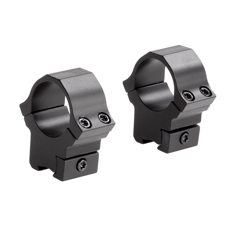 RIMFIRE (3/8”) DOVETAIL SPORT RINGSET 1" Med - black