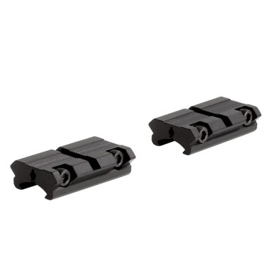 3/8" DOVETAIL to PICATINNY/WEAVER 2-PIECE ADAPTER - black