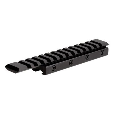 11mm to PICATINNY/WEAVER Adapter 6" long base - black